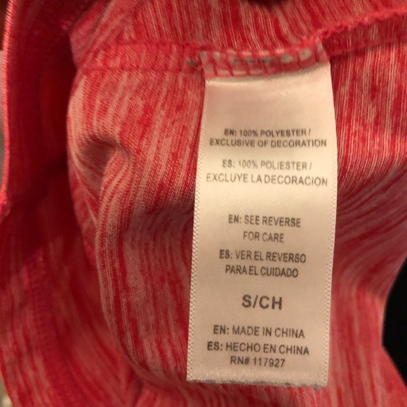 Reebok pink workout tank top size small - Picture 4 of 5